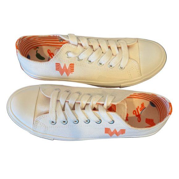 Whataburger Converse Style Sneakers NWOT Size 9 EU 40 Read Size Description - Picture 13 of 14
